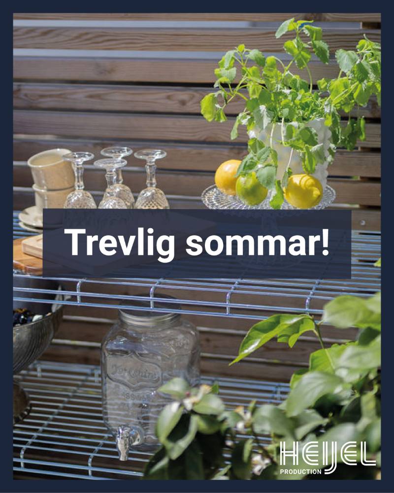 Sommarhälsning från oss på Heijel Production!
