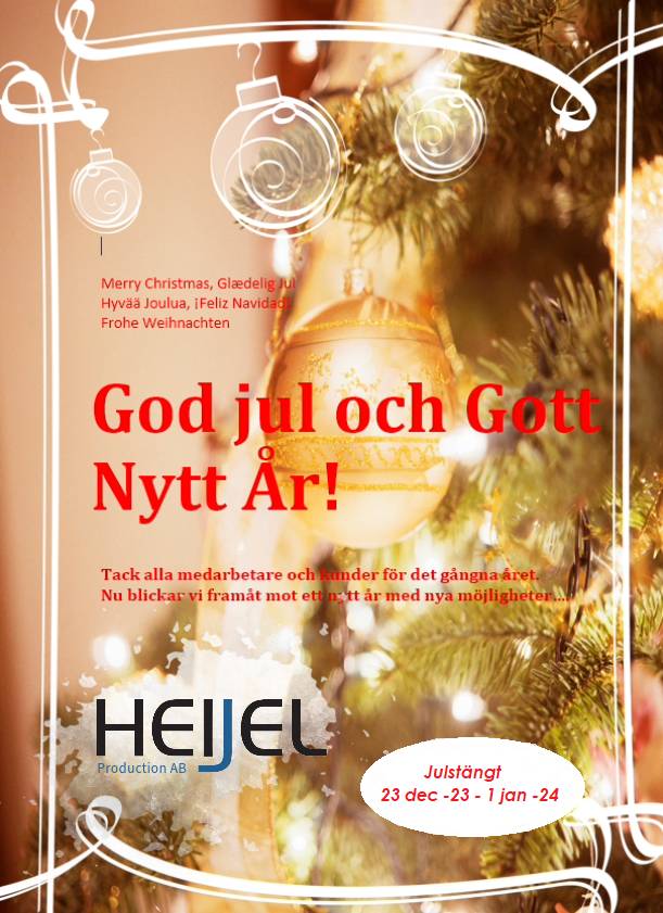 God Jul och Gott Nytt År!