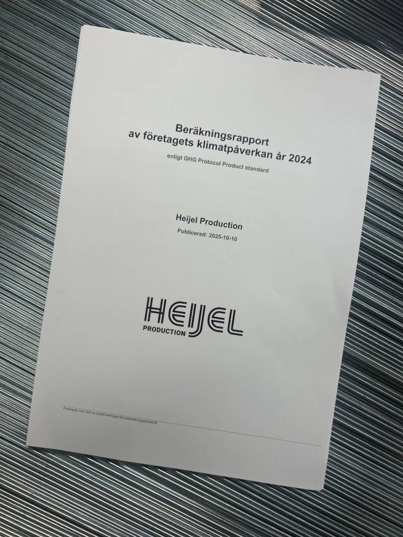 Beräkningsrapport för klimatpåverkan 2024